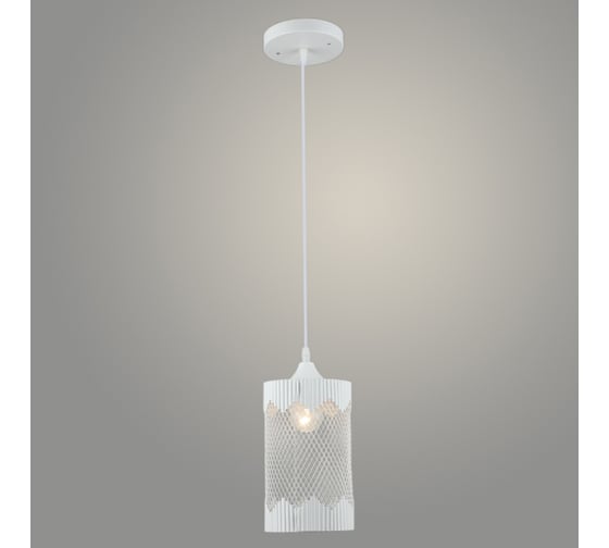 Изображение товара Подвес РОСТОК N6049/1HQ WT белый, 1x40W, Е27, d120 h800, QH23 988372673