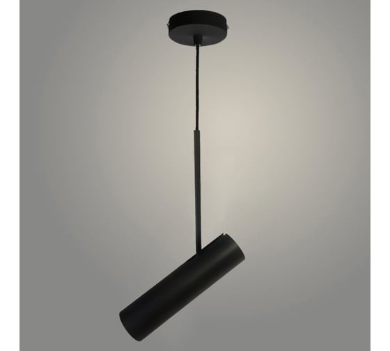 Изображение товара Подвес РОСТОК YZ60221-HJ BK+GD черный, 1x50W, GU10, d60 h1000, YIZ22 988014316