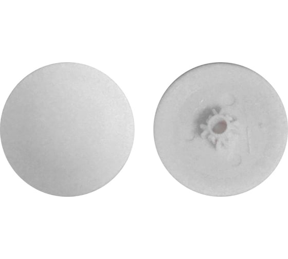 Изображение товара Заглушка ВИРТУОЗ № 2 белая, 50 шт. 03614