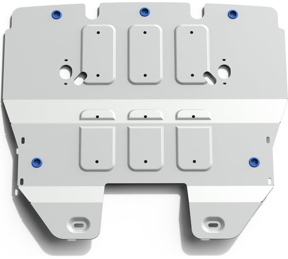 Изображение товара Защита радиатора Rival для Lexus IS 250 2013-2016, штампованная, алюминий 4 мм, с крепежом, 333.3208.1