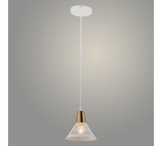 Изображение товара Подвес РОСТОК XA3221/1HQ WH+COPPER белый/медь, 1x60W, Е27, d180 h1000, HN23 988372918