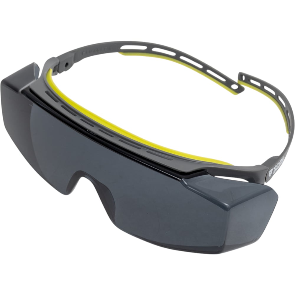 Изображение товара Очки защитные COVERGUARD 6THOS00 серые с регулировкой пробы и панорамным стеклом