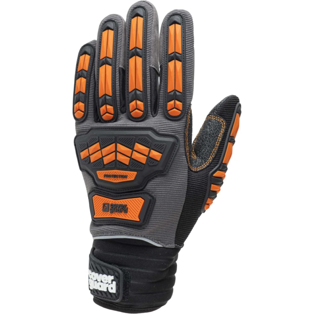 Изображение товара Перчатки COVERGUARD 1MEHI00 серые для защиты от механических воздействий