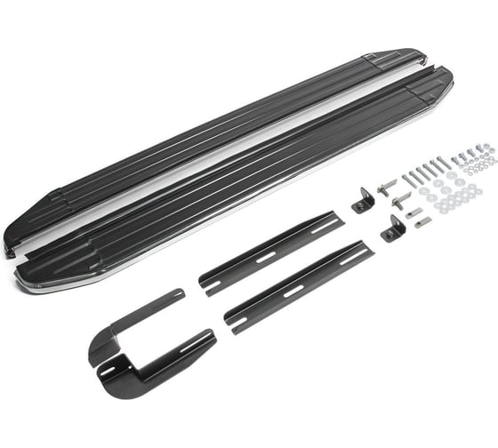 Изображение товара Пороги на автомобиль Rival Premium для Volvo XC90 I 2002-2014 г.в., 193 см, 2 шт., алюминий A193ALP.5901.1