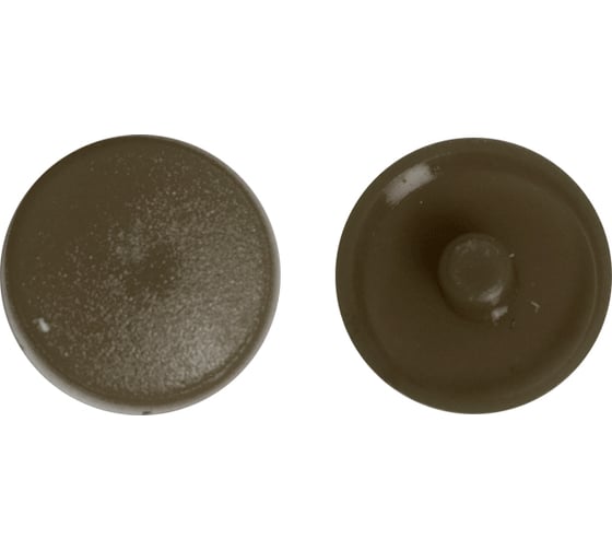 Изображение товара Заглушка под рамник ВИРТУОЗ темно-коричневая, 50 шт. 03690
