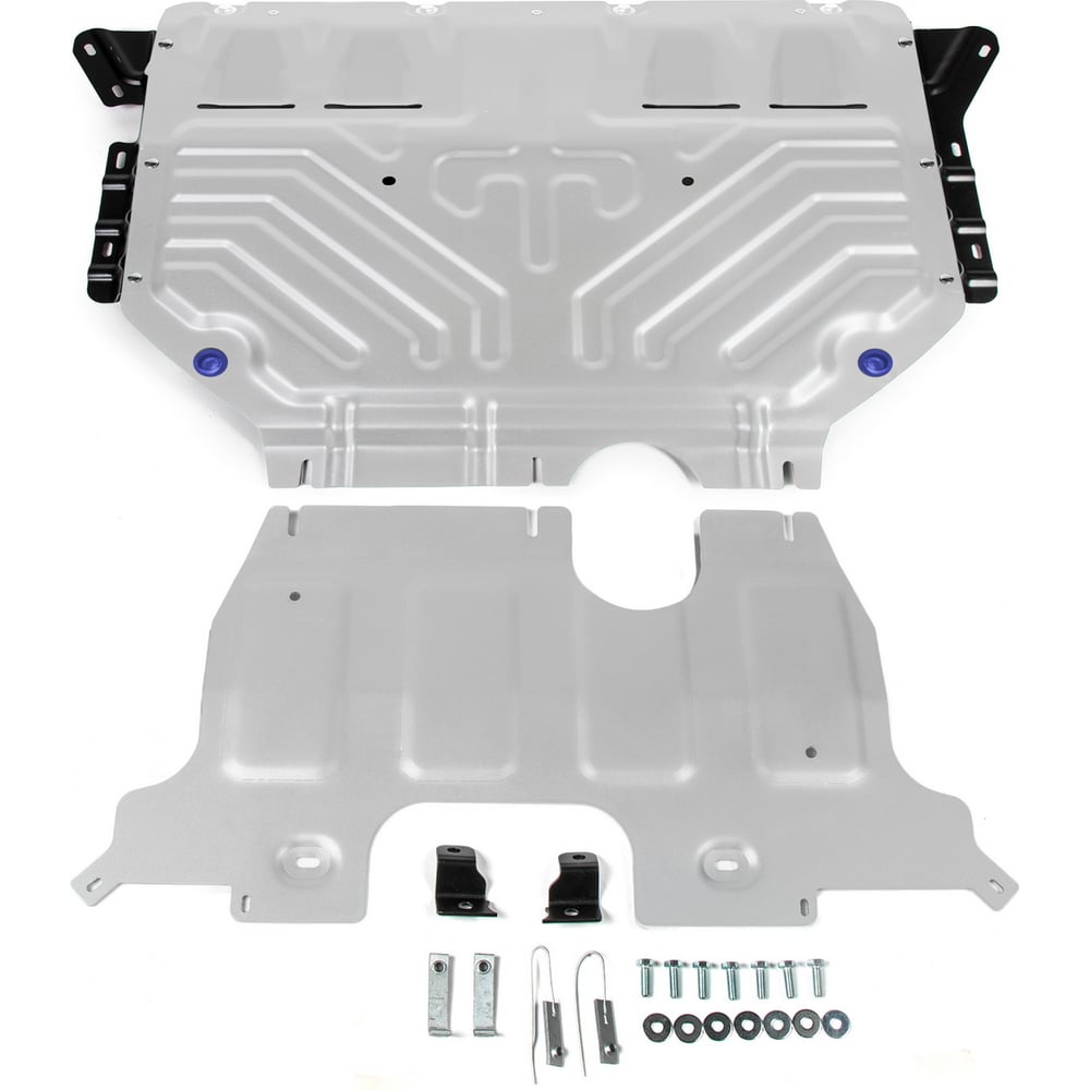 Изображение товара Защита картера и КПП Rival для Volkswagen Teramont V 2017-нв алюминий 333.5861.2