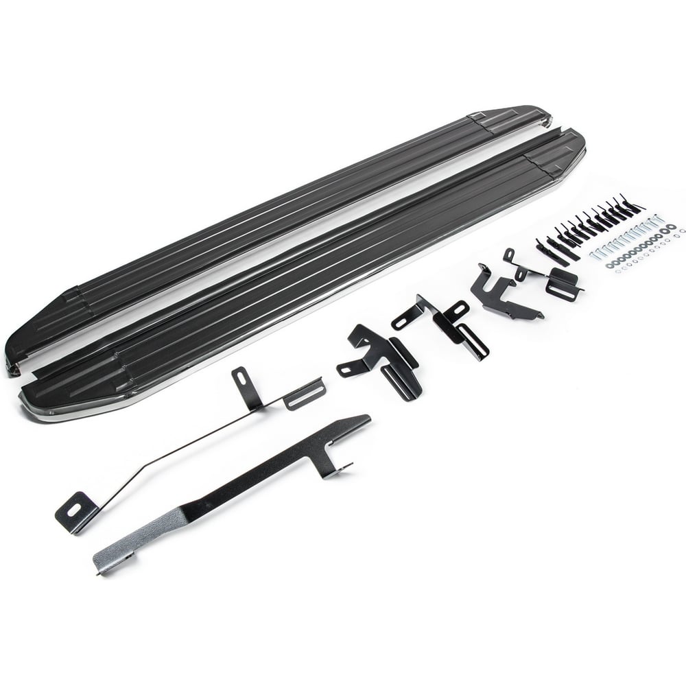 Изображение товара Пороги Rival Premium для Audi Q5 II 2017-н.в., алюминий, длина 193 см, 2 шт.