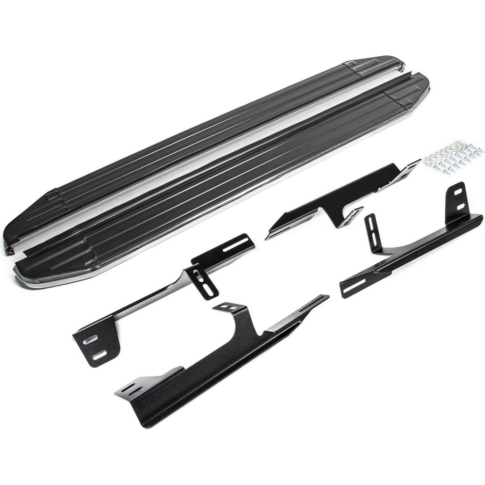 Изображение товара Пороги на автомобиль Rival Premium для Honda CR-V IV 2012-2015 алюминий 1730 мм 2 шт.