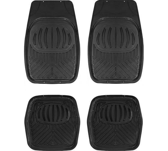 Изображение товара Коврик PSV STRONG силикон 5001PT 4ч 69х48 48х48 Черный 111010