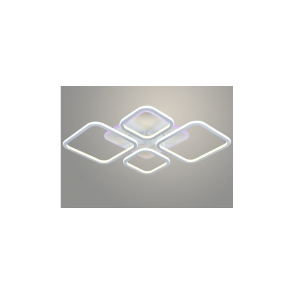 Изображение товара Люстра РОСТОК DK05839/4 PR WT LED RGB 132W с пультом, диммер, белая