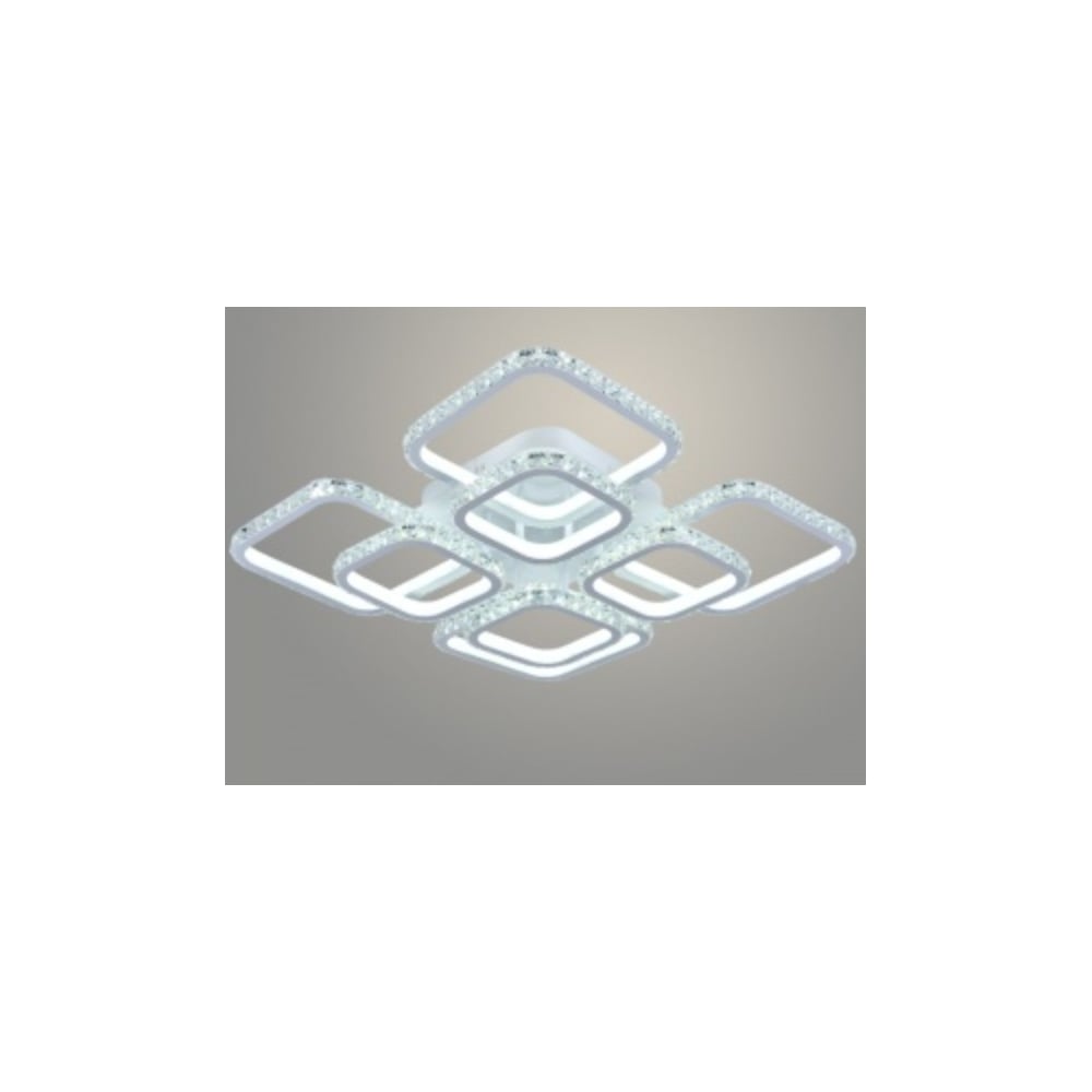 Изображение товара Люстра РОСТОК DK05820A/4+4 PR WT LED с диммером и управлением пультом