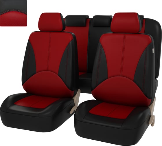 Изображение товара Чехлы PSV Imperial Next Черный Красный экокожа 131256