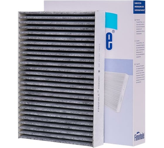 Изображение товара Фильтр салона /угольный/ Qashqai II /J11 J11_/ Megane IV /B9A/M_/ FINWHALE AS926C