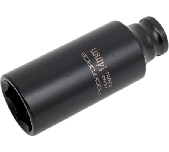 Изображение товара Головка торцевая 6-гранная ударная удлиненная (14х50 мм; 1/4") ROCKFORCE RF-4255014