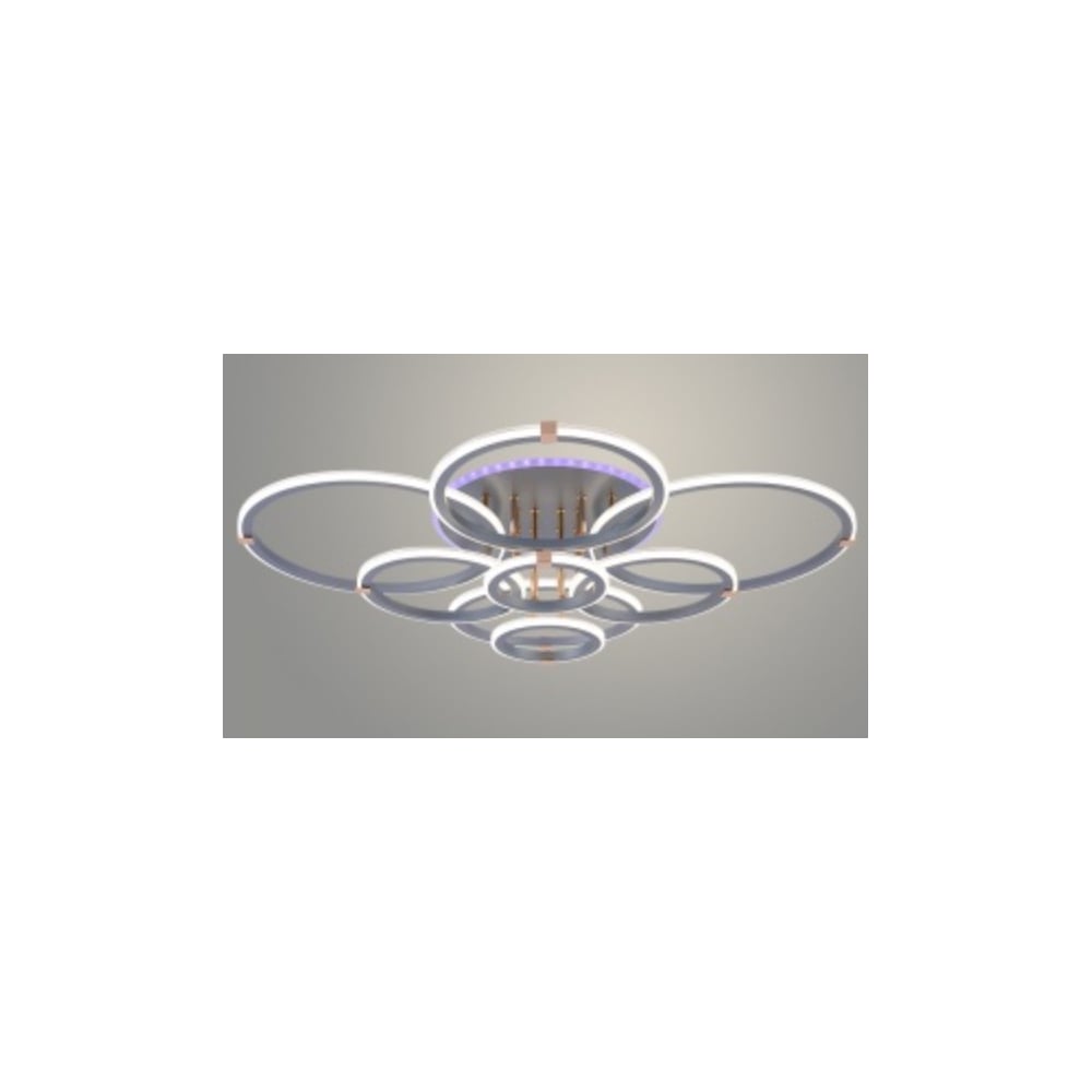 Изображение товара Люстра РОСТОК DK06319C/8 PR SL+FGD серебро/золото 216W+10W LED RGB 3000K-6000K d870 ПДУ(ИК) диммер, HN24 988383432 Изображение товара Люстра РОСТОК DK06319C/8 PR SL+FGD серебро/золото 216W+10W LED RGB 3000K-6000K d870 ПДУ(ИК) диммер, HN24 988383432