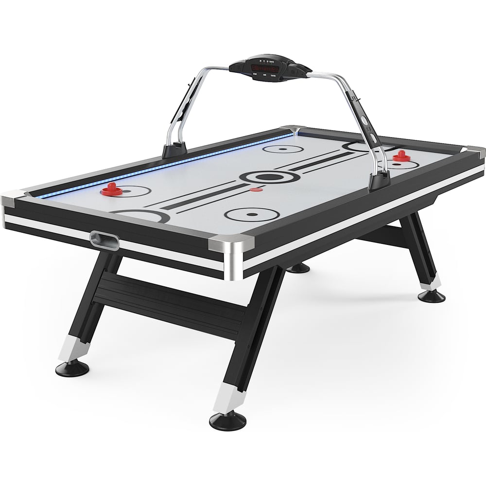 Изображение товара Игровой стол UNIXline Аэрохоккей 226x125 см Black&White