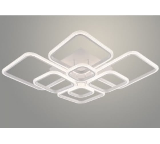 Изображение товара Люстра РОСТОК DK06335C/8 PR WT белый 264W LED 3000K-6000K d1155 ПДУ(ИК) диммер, HN24 988383328
