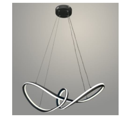 Изображение товара Люстра РОСТОК DK06382/2 PR BK черный 172W LED 3000K-6000K d690 ПДУ(ИК) диммер, HN24 988383396