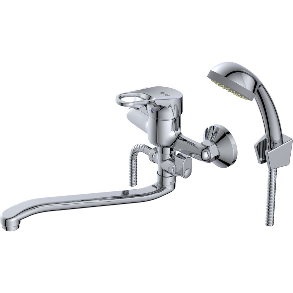 Изображение товара Смеситель для ванны AV Engineering D40 серия BAS хром однорычажный современный