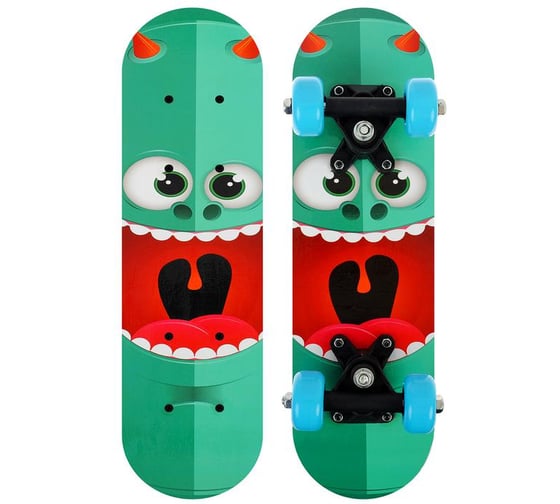 Изображение товара Детский скейтборд ONLITOP Монстрик 44 х14 см, колеса PVC 50 мм, пластиковая подвеска 4636091