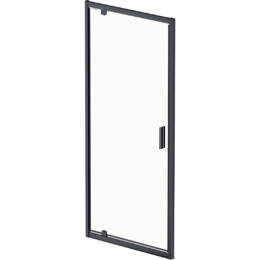 Изображение товара Дверь душевая AM.PM Gem 90x195 черная с прозрачным стеклом