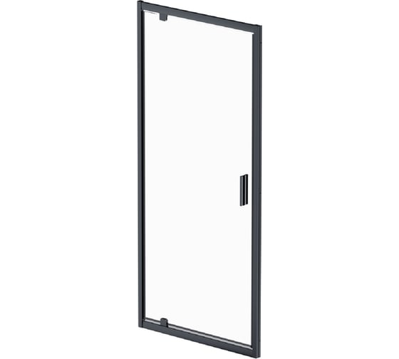 Изображение товара Дверь душевая распашная AM.PM Gem 90x195, черный, стекло прозрачное W90G-90-1P-BT