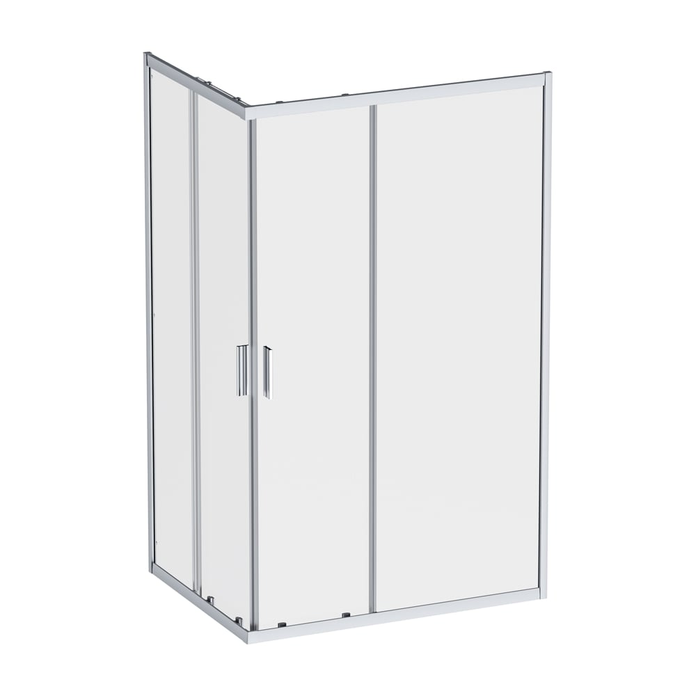Изображение товара Душевое ограждение AM.PM Gem прямоугольное 120x90 см хром матовый стекло