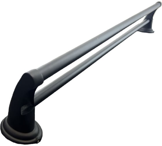 Изображение товара Держатель для полотенец Rainsberg двойной, 60 см, черный матовый RG1013H-2