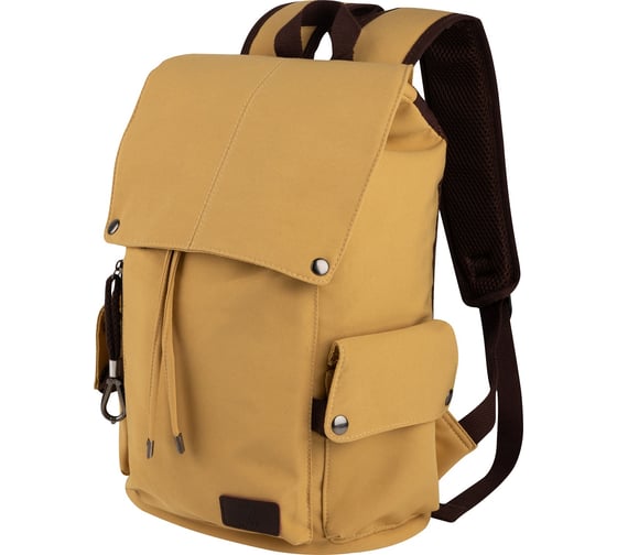 Изображение товара Рюкзак городской Ecos MB-05 из парусины, 20 литров, бежевый 109259