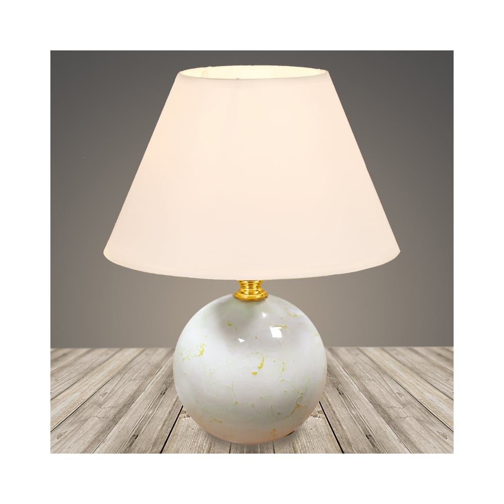 Изображение товара Настольная лампа РОСТОК 18326 WT белый/белый абажур