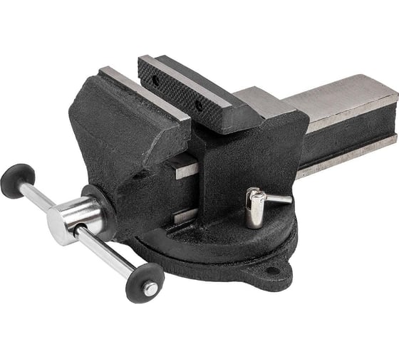 Изображение товара Тиски стальные поворотные с наковальней FORSTIME 100 мм 4" FT-6540304(60656)