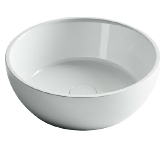 Изображение товара Умывальник чаша Ceramicanova Element накладная круглая, 410х410х145 мм CN6021