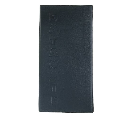 Изображение товара Визитница Calligrata 80 карманов на 160 карт, 4 карты на 1 листе обложка пвх черная 1512085