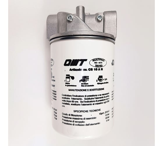 Изображение товара Фильтр сливной АРКАИМ 150л/мин с байпасом, OMT OMTI10ANR