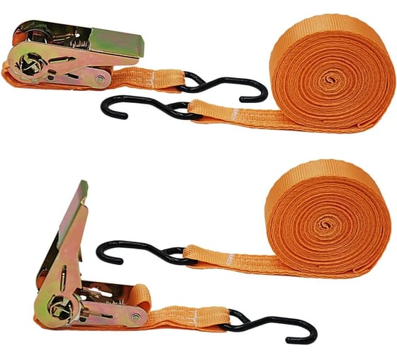 Изображение товара Комплект A2DM стяжка груза с храповиком 110 мм, 5 м, 25 мм, 500-900 кг 1110112