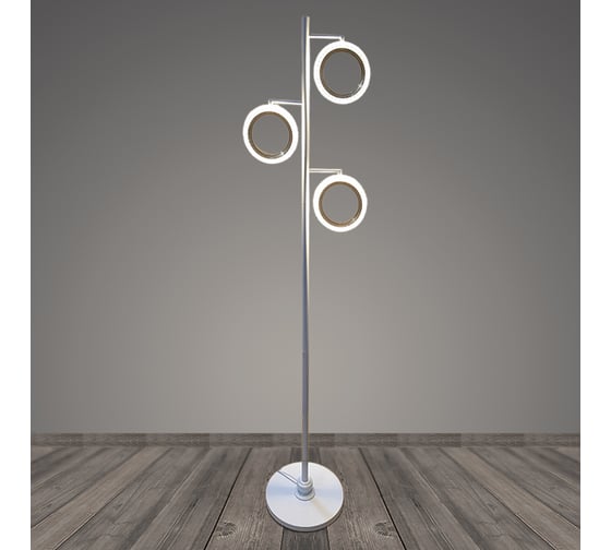 Изображение товара Торшер РОСТОК 9983 WT+GD белый/золото 3x8W LED h1500, BTH23 988371874