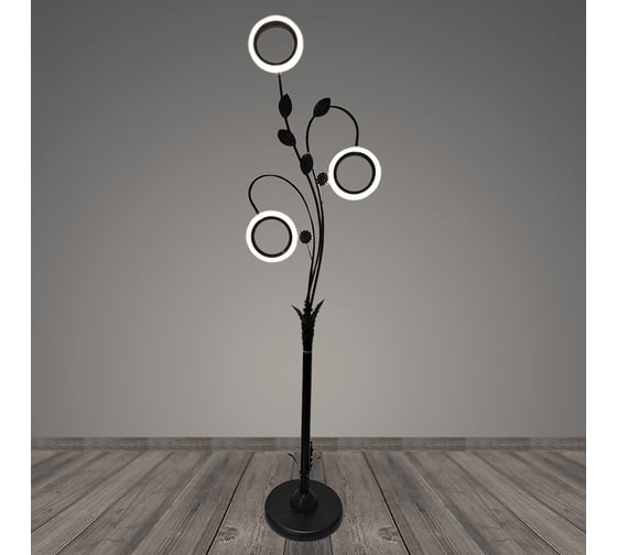 Изображение товара Торшер РОСТОК F9038/3 BK черный LED 3*8W h1550, BTH23 988368136