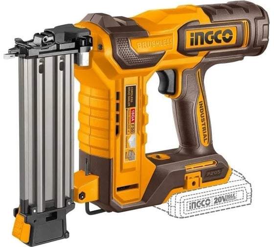 Изображение товара Аккумуляторный нейлер INGCO F15-F50 20В б/щ INDUSTRIAL CBNLI5005