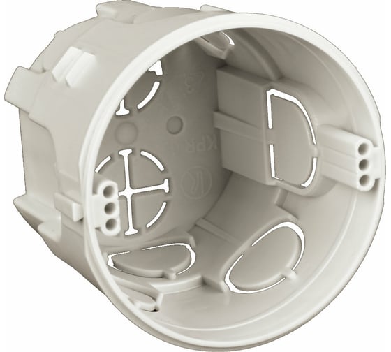 Изображение товара Установочная коробка KOPOS KPR 68 KA для твердых стен, D71х66 мм, комплект 10 штук KPR 68_KA