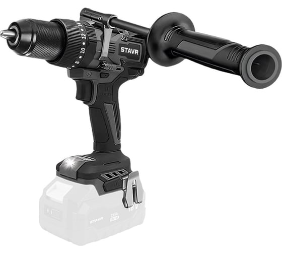 Изображение товара Дрель-шуруповерт аккумуляторная Ставр 18В UNI-M, Stavr SHD 18BLHD, (без акб и зу) 9020100446