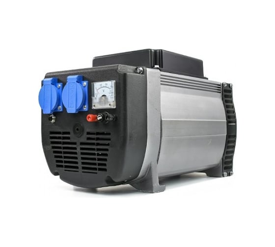 Изображение товара Генератор REDVOLT EPG6.0M 6,0 кВа, 1 ф (230В), J609B (c.25,4) 40-002K