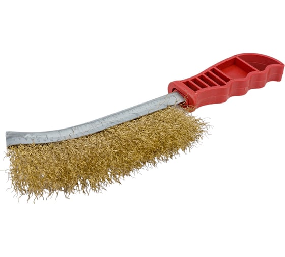 Изображение товара Щётка проволочная NORM 230x120 мм с пластиковой ручкой HP-967