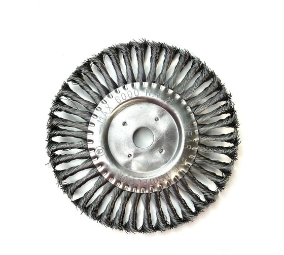 Изображение товара Щетка дисковая для УШМ МАНКОР 200x22мм, витая B.T.200.22