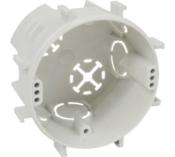 Изображение товара Установочная коробка KOPOS для твердых стен с межосевым расстоянием 71 мм, D70x45 мм KP 67/3_KA