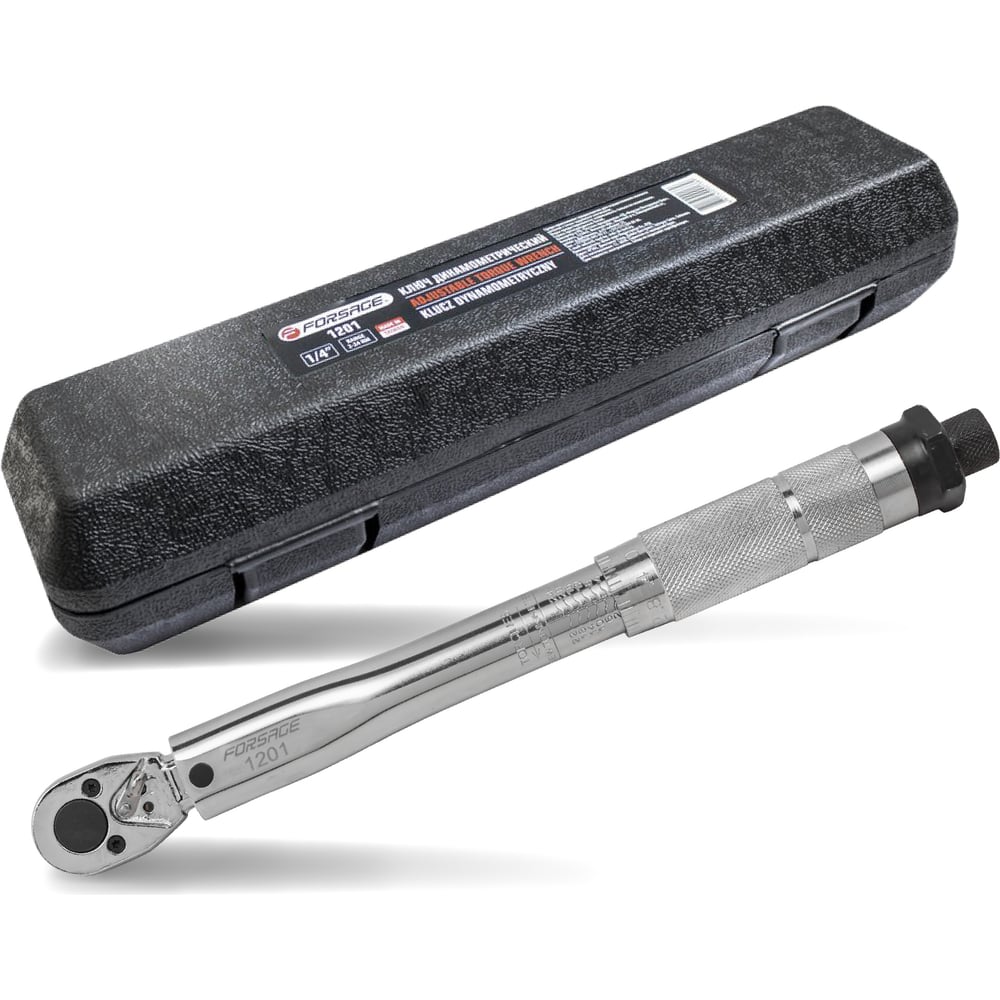 Динамометрический ключ Forsage ключ динамометрический ice toolz с левой и правой резьбой 20 100n под головку 3 8 1 2 e214