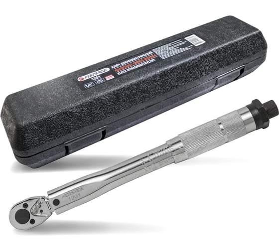 Изображение товара Динамометрический ключ щелчкового типа Forsage Profi 2-24Нм 1/4'' F-1201(49592)
