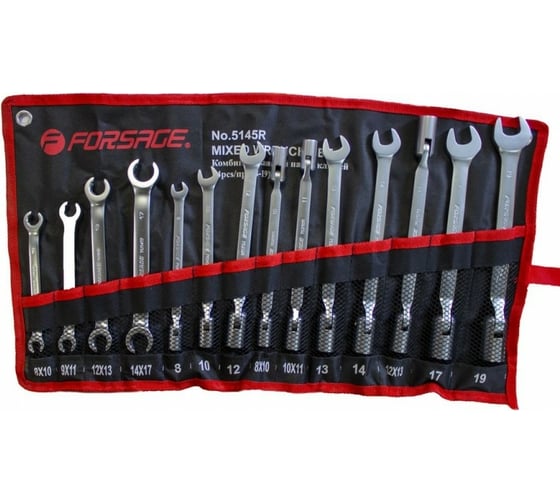 Изображение товара Набор комбинированных ключей Forsage 14пр.  F-5145R(49576)