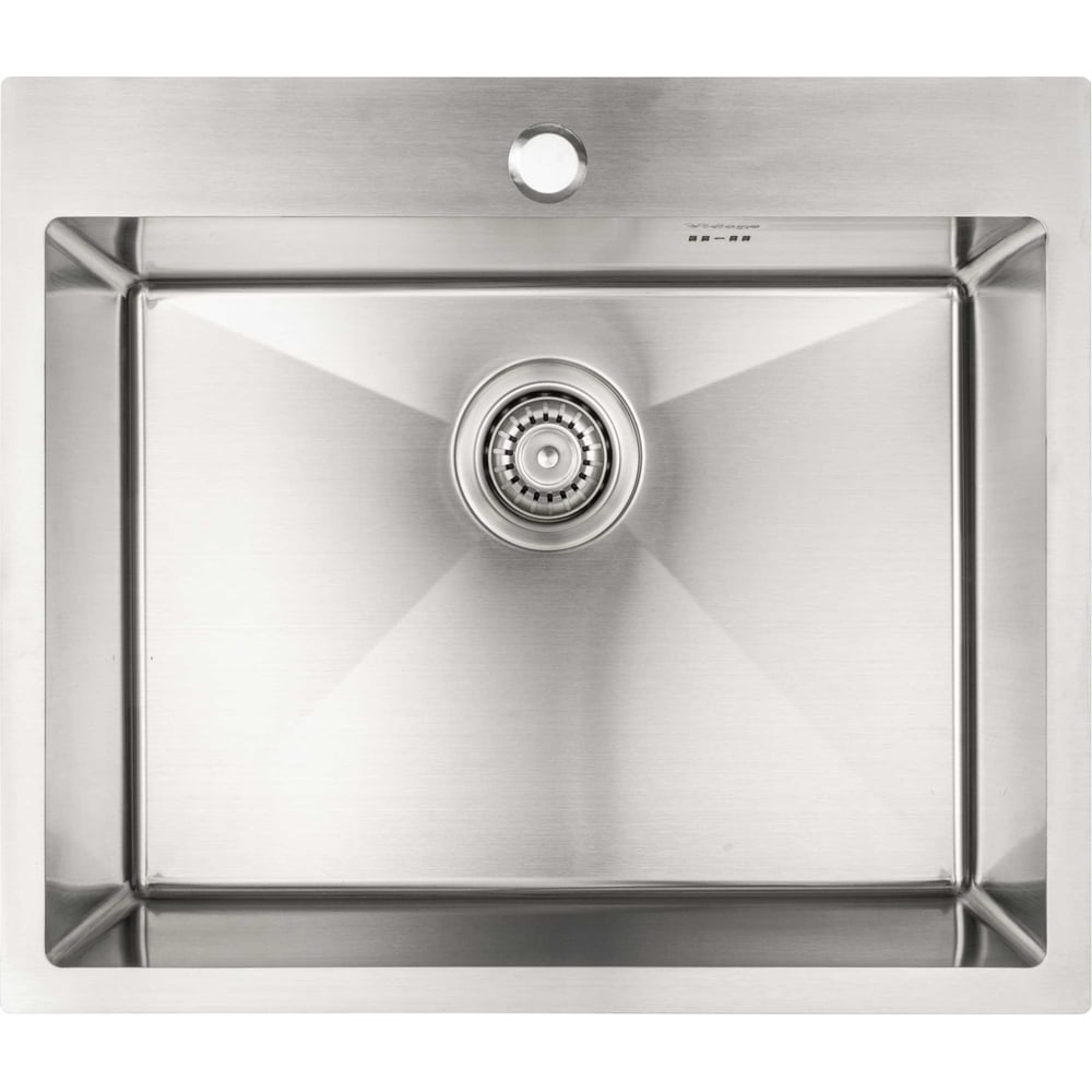 Изображение товара Мойка сварная из нержавеющей стали с сифоном VIDAGE VS-6045 60x45 см сатин