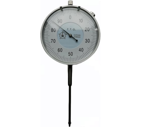 Изображение товара Индикатор ГТО ИЧ 0-50 0,01мм, кл.1, без ушка DI50WE01