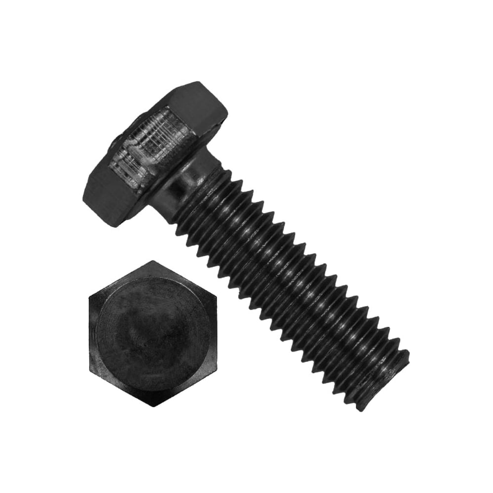 Изображение товара Шестигранный болт Партнер DIN 933 М10x60 50 шт углеродистая сталь